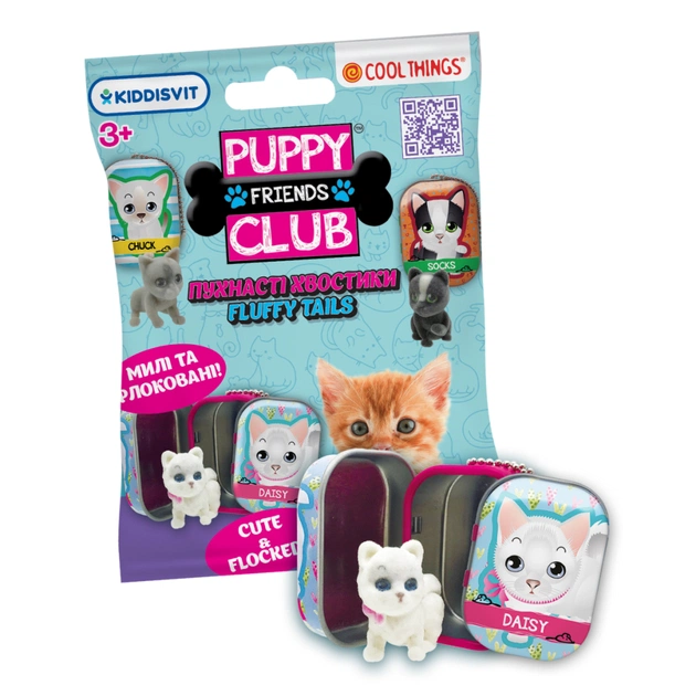 Фигурка Cool Things сюрприз серии Puppy Club - Пушистые хвостики (PC061) - изображение 1