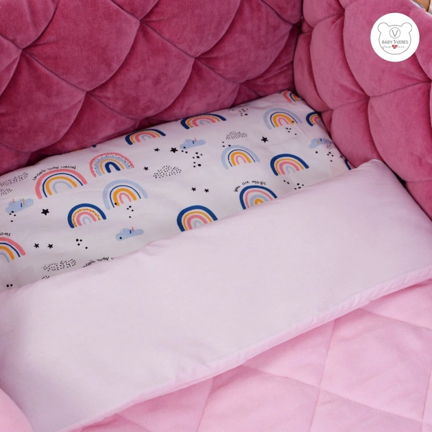 Дитячий постільний набір Верес Velour Rainbow (5 од.) (218.04) - picture 3