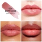 Блиск для губ Dior Addict Lip Glow 038 - Soft Nude (3348901744119) - preview 3