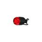 Задня велофара Knog Plug Rear 10 Lumens Black (12250) - зменшене зображення 1