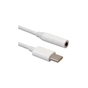 Перехідник Lapara USB Type-C Male - Audio AUX mini jack 3,5 mm Female (LA-Type-C-Audio-3.5mm white) - уменьшенное изображение 2