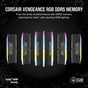 Модуль пам'яті для комп'ютера DDR5 32GB (2x16GB) 5600 MHz Vengeance RGB Corsair (CMH32GX5M2B5600C36K) - зменшене зображення 8