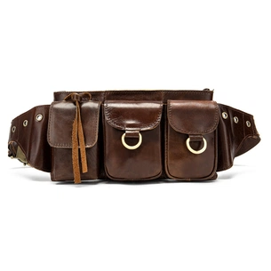 Сумка Vintage Бананка Коричнева (20011) зображення 1