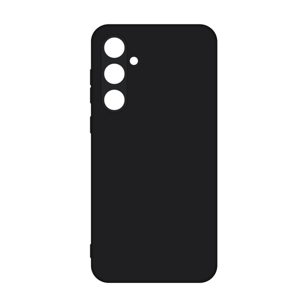 Чохол до мобільного телефона Intaleo Silicone Samsung Galaxy A35 Black (1283126600227) - зображення 1