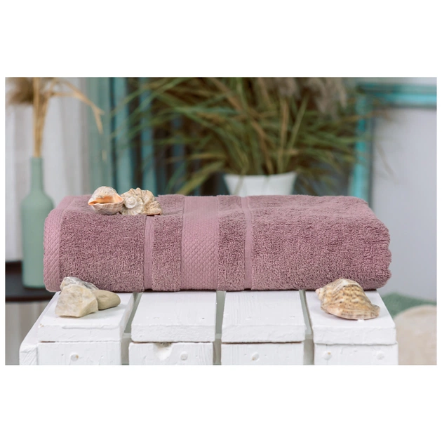 Полотенце MirSon банное №5013 SoftNess Violet 70x140 см (2200003182279) - изображение 1