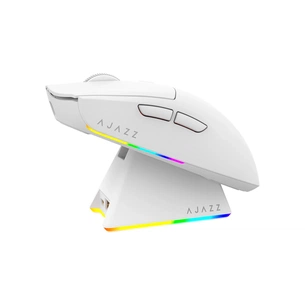 Мишка Ajazz AJ139 V2 MC Wireless/Bluetooth/USB White (AJ139-V2-MC-W) зображення 1