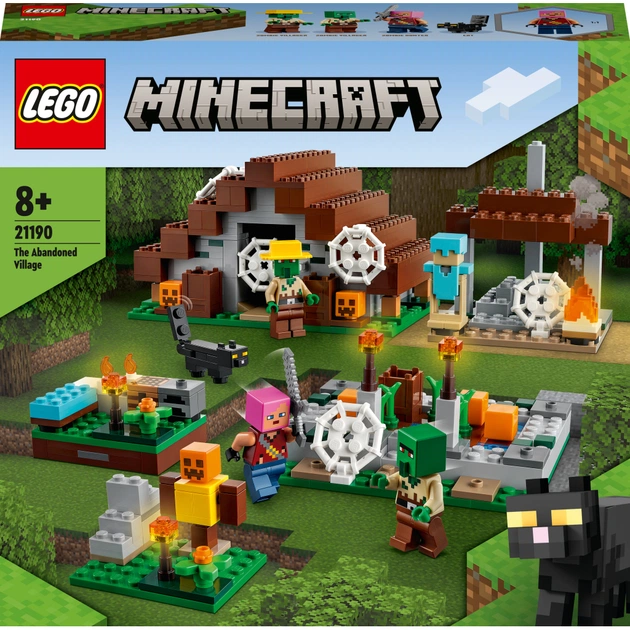 Конструктор LEGO Minecraft Покинуте село 422 деталей (21190) - зображення 1