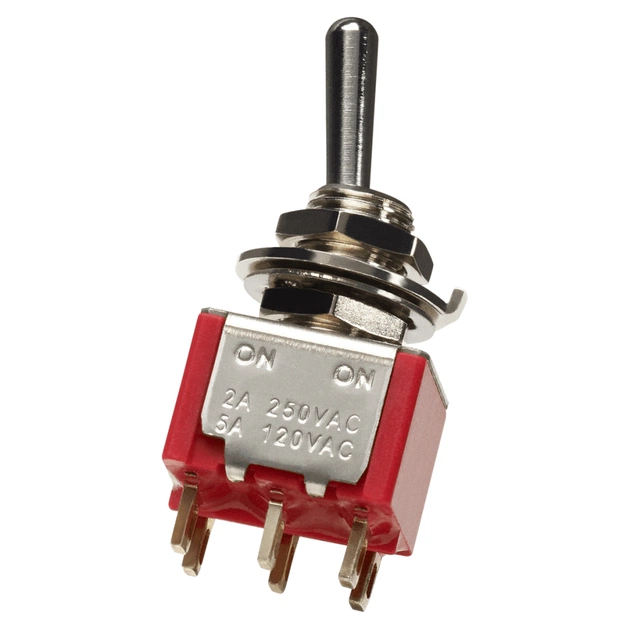 Переключатель для гитары DiMarzio DPDT Mini Switch - 2 Position (EP1106) - изображение 1