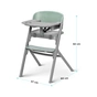 Стілець для годування Kinderkraft Livy Olive Green (5902533919628) - зменшене зображення 5