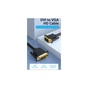 Кабель мультимедійний DVI M to VGA M 3.0m 24+5pin black Vention (EACBI) - зменшене зображення 2