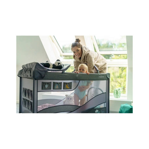 Дитячий манеж Espiro DREAM 109 BEIGE FUN (5906724205408) - picture 12