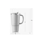 Термокружка Buydeem DS57 700 мл Oats White (DS57-OW) - уменьшенное изображение 3