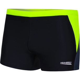 Плавки Aqua Speed Dario 346-138 чорний, флуоресцентний жовтий S (5908217662286) зображення 1