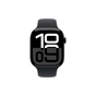Смарт-годинник Apple Watch Series 10 GPS 46mm Jet Black Aluminium Case with Black Sport Band - S/M (MWWP3QH/A) - зменшене зображення 2