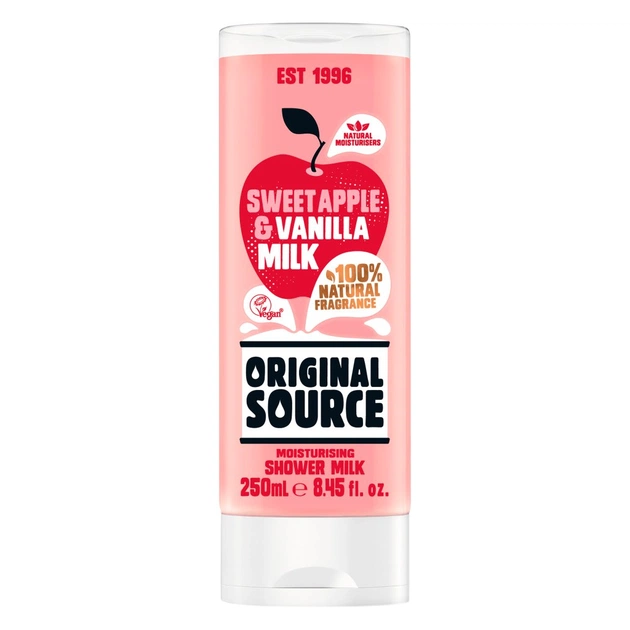 Гель для душу Original Source Sweet Apple & Vanila Milk 250 мл (5000101189418) - изображение 1