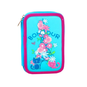 Пенал Yes Bonjour твердий подвійний (532158) зображення 1