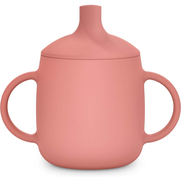 Поїльник-непроливайка Suavinex Colour Essence силіконова 3 в 1 (з носиком та трубочкою), 270 мл, +6 м, рожева (402900) - изображение 4