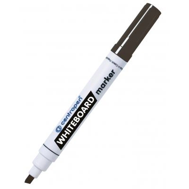 Маркер Centropen Board 8569 1-4,6 мм, chisel tip, black (8569/01) - изображение 1