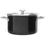 Каструля KitchenAid Steel Core 24 см 6 л матовий чорний (CC006001-001) - зменшене зображення 2