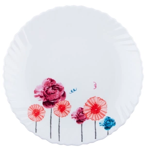 Тарілка Vittora "Акварельні квіти" Wave Dinner 22 см (V-220AF) зображення 1