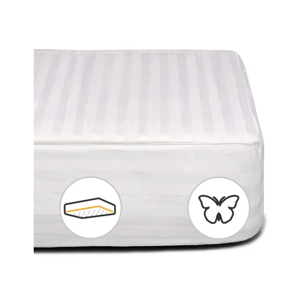 Наматрацник MirSon Royal Pearl шовковий 544 140x190 см (2200000388131) - зображення 1