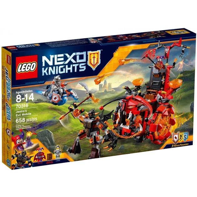 Конструктор LEGO Nexo Knights Джестро-мобіль (70316) - зображення 1