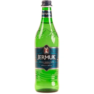 Мінеральна вода ДЖЕРМУК Лікувально-столова сильногазована 500 мл с/б (4850013000162) изображение 1