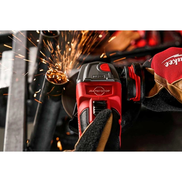 Шліфувальна машина Milwaukee M18 FSAG125XB-0X FUEL, 125 мм, HD кейс (без АКБ та ЗП) (4933478429) - picture 9