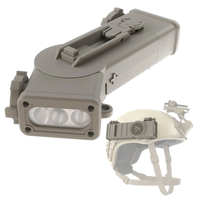 Ліхтар Mactronic Storm 1LP (100 Lm) White/Red/Green/Blue/IR LED (THL0051) (DAS301767) - зображення 1