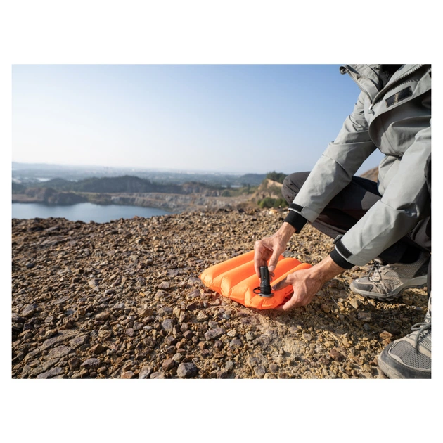 Туристичне сидіння Flextail Zero Seat R02, 70 мм, надувне помаранчеве (6975755962160) - зображення 7