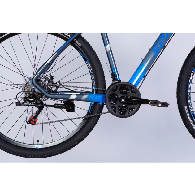 Велосипед Space 29" MERCURY DD FR рама-20" AL 2026 сіро-синій (OPS-SP-29-180) - изображение 5