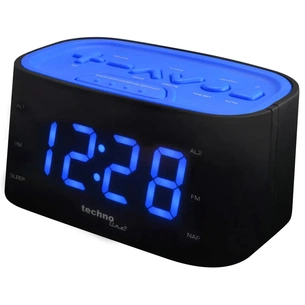 Настільний годинник Technoline WT465 з радіо Black/Blue (WT465 blaue) (DAS302337) зображення 1