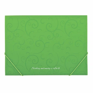 Папка на резинках Buromax А4, BAROCCO, light green (BM.3914-15) зображення 1
