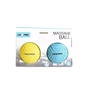 Масажний м'яч LivePro Massage Ball LP8507 блакитний/жовтий Уні 6.8см (6951376104042) - зменшене зображення 2
