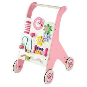 Ходунки Viga Toys рожеві (50178) зображення 1