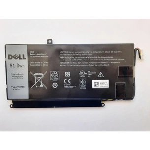 Акумулятор до ноутбука Dell Vostro 5470 VH748, 51.2Wh (4240mAh), 6cell, 11.1V, Li-ion (A47537) зображення 1