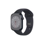 Смарт-годинник Apple Watch Series 8 GPS 45mm Midnight Aluminium Case with Midnight Sport Band - Regular (MNP13UL/A) - зменшене зображення 1