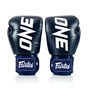 Боксерські рукавички Fairtex BGV1-ONE (натуральна шкіра) Blue 10 унцій (бинти в комплекті) (BGV1-ONE_10oz_Blue) - зменшене зображення 3