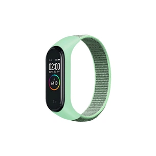 Ремінець до фітнес браслета BeCover Nylon Style для Xiaomi Mi Smart Band 5/6 Mint (705426) зображення 1