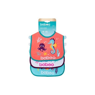 Слинявчик Baboo Sea Life 3 шт (90603) зображення 1