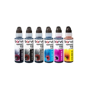 Чорнило Barva Epson 115 SET 6x100 мл, OneKey (E115-1K-MP) зображення 1
