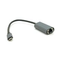 Перехідник USB-C to RJ45 0.18m 1000Mbps gray Voltronic (YT-Type-C(M)/RJ-45(F)-G/27033) - зменшене зображення 1