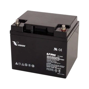 Батарея до ДБЖ Vision FM 12V 45Ah (6FM45-X) зображення 1