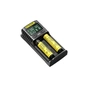 Зарядний пристрій для акумуляторів Nitecore Digicharger UM2 (2 channels, LCD дисп.,Li-ion, Ni-MH/Ni-Cd, (11454) - зменшене зображення 1