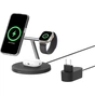 Зарядний пристрій Belkin 3in1 Magnetic Pad Qi2 15W Black (WIZ032KQBK) - зменшене зображення 9