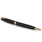 Ручка кулькова Parker SONNET 17 Black Lacquer GT BP + блокнот Parker + подар.упак. GIFT24 (86 032b24) - зменшене зображення 2