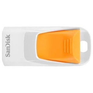 USB флеш накопичувач SanDisk 16Gb Cruzer Edge White-Orange (SDCZ51W-016G-B35O) зображення 1