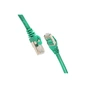 Патч-корд 2E 1м S/FTP Cat 6 CU PVC 26AWG 7/0.16 green (2E-PC6SFTPCOP-100GRN) - зменшене зображення 1