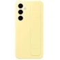 Чохол до мобільного телефона Samsung Standing Grip Case Samsung Galaxy S24 FE Yellow (EF-GS721CYEGWW) - зменшене зображення 2