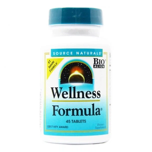 Вітамінно-мінеральний комплекс Source Naturals Підтримка імунітету, Wellness Formula, 45 таблеток (SN0021) зображення 1